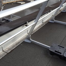 Ballast 2500 Dachgeländer ohne Dachdurchdringung mit Auflast Selbsttragend